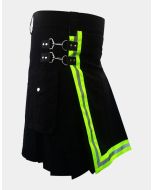 Black Firefighter Utility Kilt For Sale