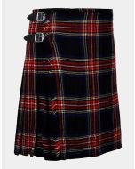 Black Stewart Tartan Kilt
