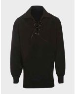 Black Traditional Jacobite Shirt