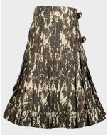 Digital Camouflage Gothic Utility Kilt for Men