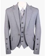 Grey Argyll Tweed Jacket And Vest 