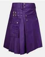 Purple Utility Kilt