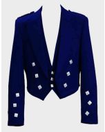 Royal Blue Prince Charlie Jacket and Waistcoat