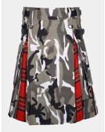 Urban Camouflage Hybrid Kilt Royal Stewart Tartan