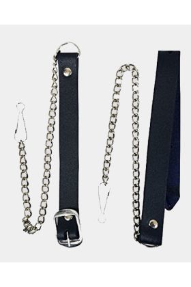 Black Fashion Semi Dress Leather Sporran
