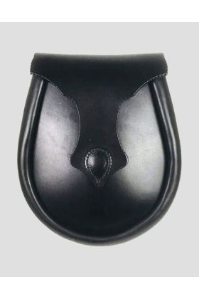 Black Leather Sporran