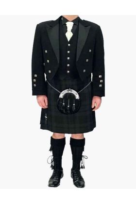 BLACK FASHIONABLE PRINCE CHARLIE OUTFIT