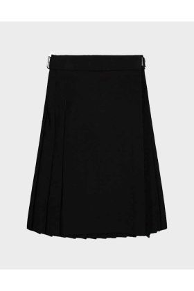 Black Mini Tartan Kilt