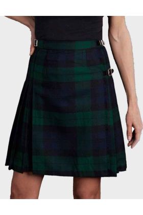 Black Watch Tartan Kilt for Women