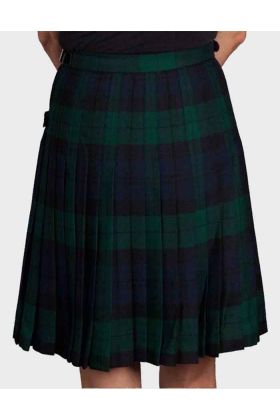 Black Watch Tartan Kilt for Women