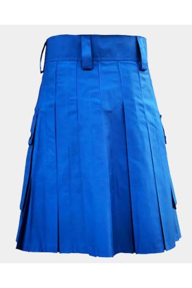 Deluxe Blue Utility Kilt
