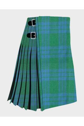 BLUE MONTGOMERY GREEN ANCIENT TARTAN KILT