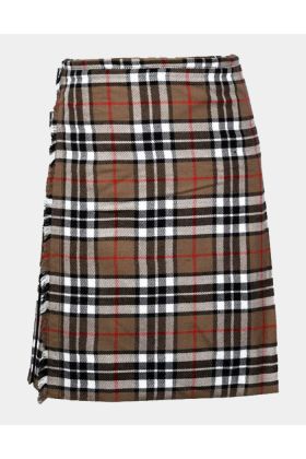 Camel Of Thompson Tartan Kilt
