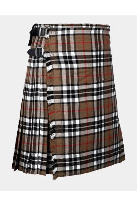 Camel Of Thompson Tartan Kilt
