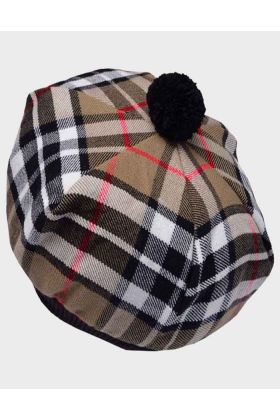 Camel of Thompson Tartan Wool Tammy Hat