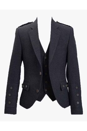 Crail Charcoal Tweed Klashich Jacket