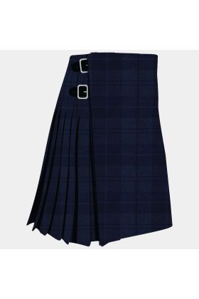 Douglas Dark Navy Tartan Kilt
