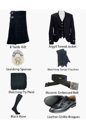 Glenelg Kilt Outfit
