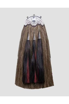 Horse Hair Sporran With Gold Cantle