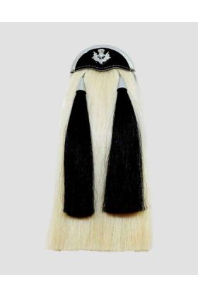 Horse Hair Sporran With Thistle Badge