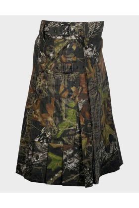 Jungle Camouflage Gothic Utility Kilt