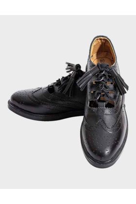 Leather Ghillie Brogues