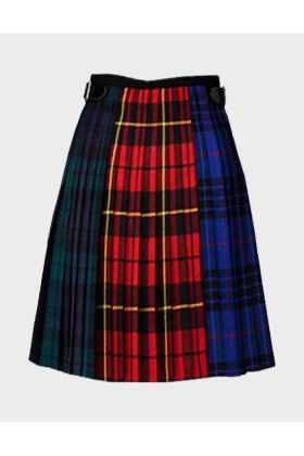 Multi Tartan Kilt for Women