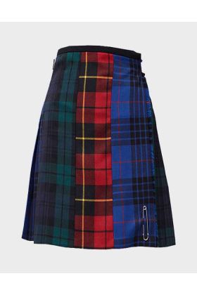 Multi Tartan Kilt for Women