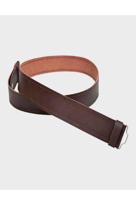 PLAIN LEATHER BROWN KILT BELT