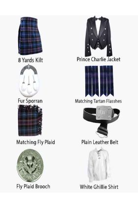 PRINCE CHARLIE MODERN KILT OUTFIT