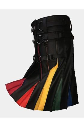 Rainbow Hybrid Utility Kilt