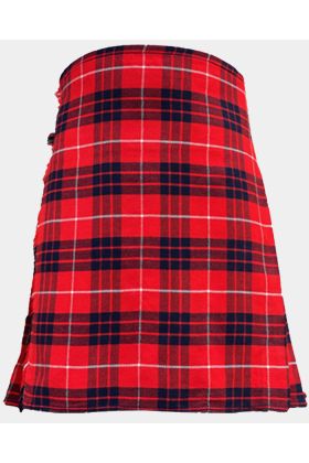 RED HAMILTON TARTAN KILT

