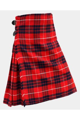 RED HAMILTON TARTAN KILT
