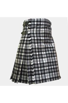 Scott Black And White Modern Tartan Kilt