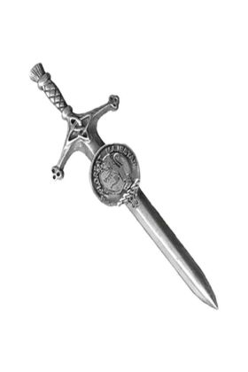 Scottish Brown Clan Kilt Pin