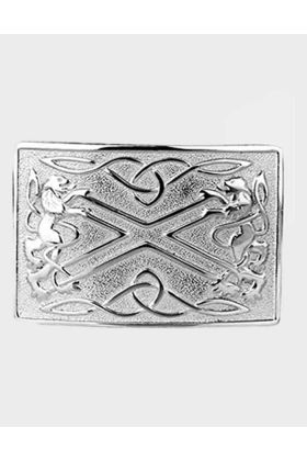 Silver Chrome Kilt Buckle