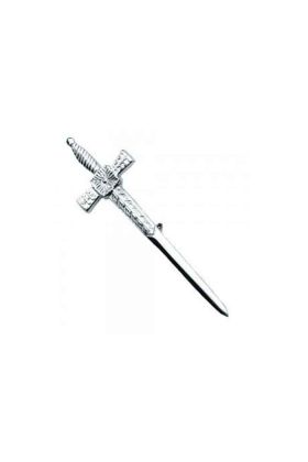 Sword Masonic Head Kilt Pin