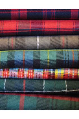 Tartan Fabric Per Yard