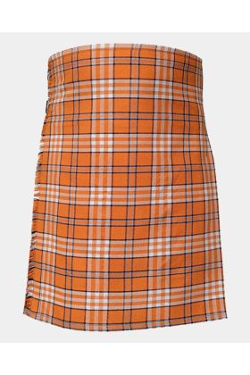 Tennessee Volunteer Orange Tartan Kilt