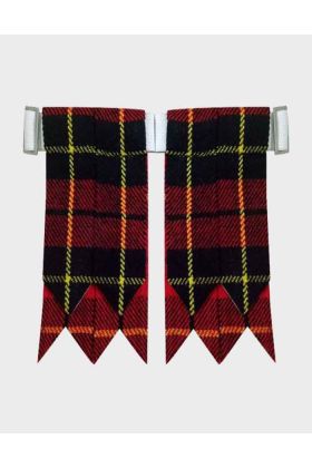 Wallace Tartan Kilt Flashes