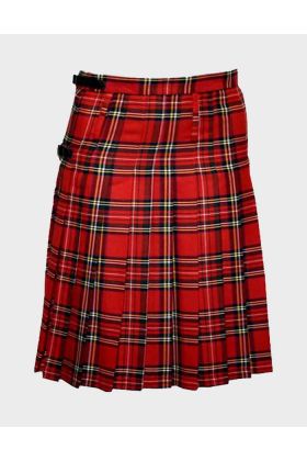 Women Long Royal Stewart Tartan Kilt