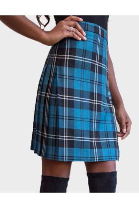Women’s Ramsey Blue Tartan Kilt